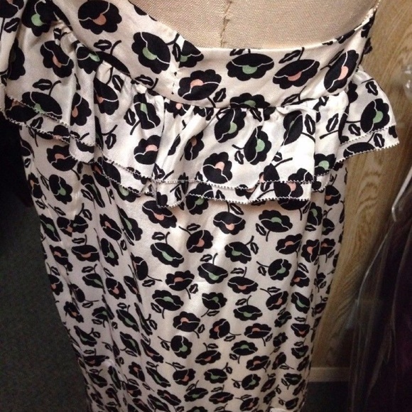 Marc Jacobs Floral tinted pearl multi dress sz S - Picture 7 of 8